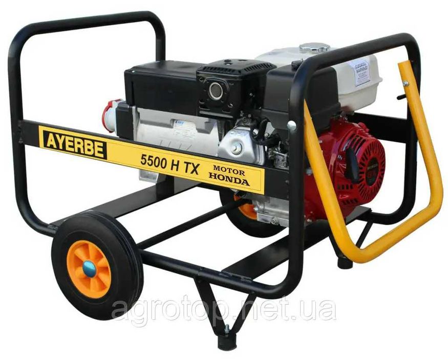 акція виробництво Іспанія генератор  ayerbe 5500 h tx