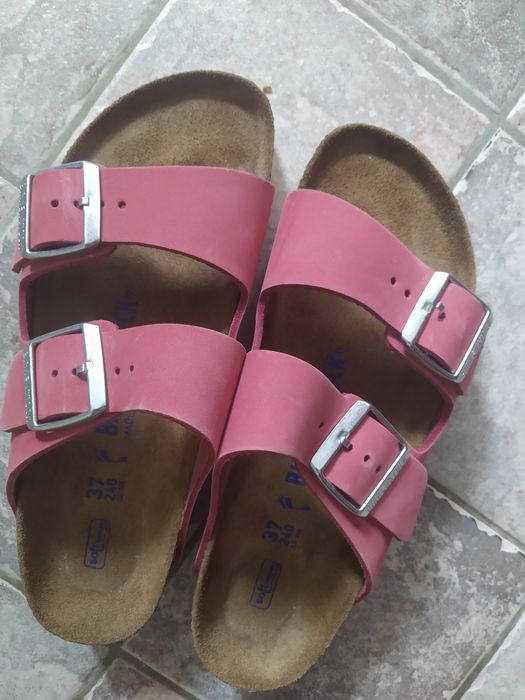 Birkenstock klapki 37 skora nowe