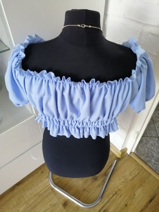 bluzeczka hiszpanka na krótki