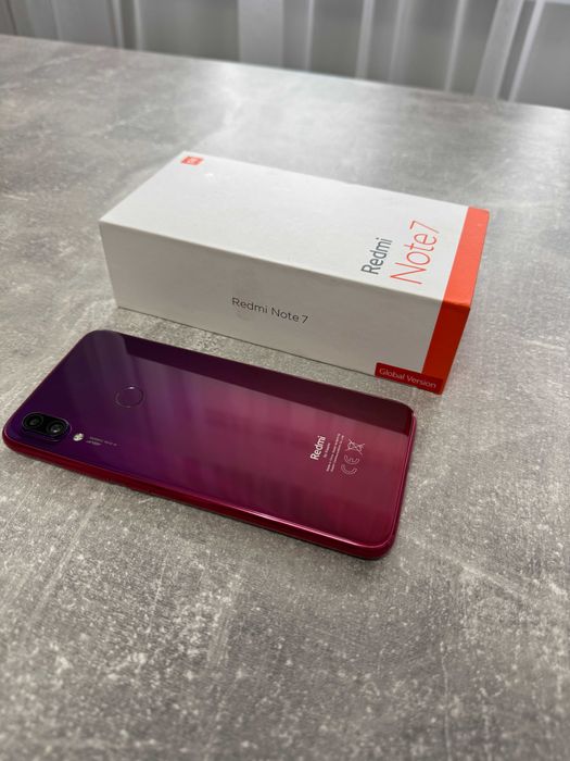 Смартфон xiaomi redmi note 7 4/64GB nebula red 6.3