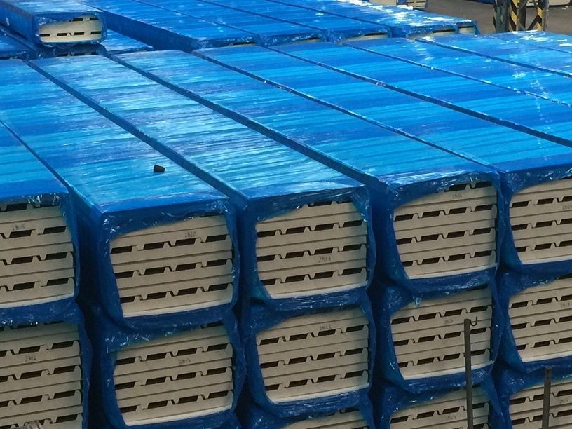 Płyta warstwowa blacha dachowa płyty warstwowe dachowe 80 mm PIR