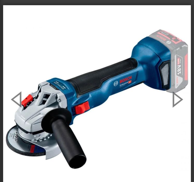 Акумуляторна болгарка Bosch Professional GWS 18V-10 без акб та з/п