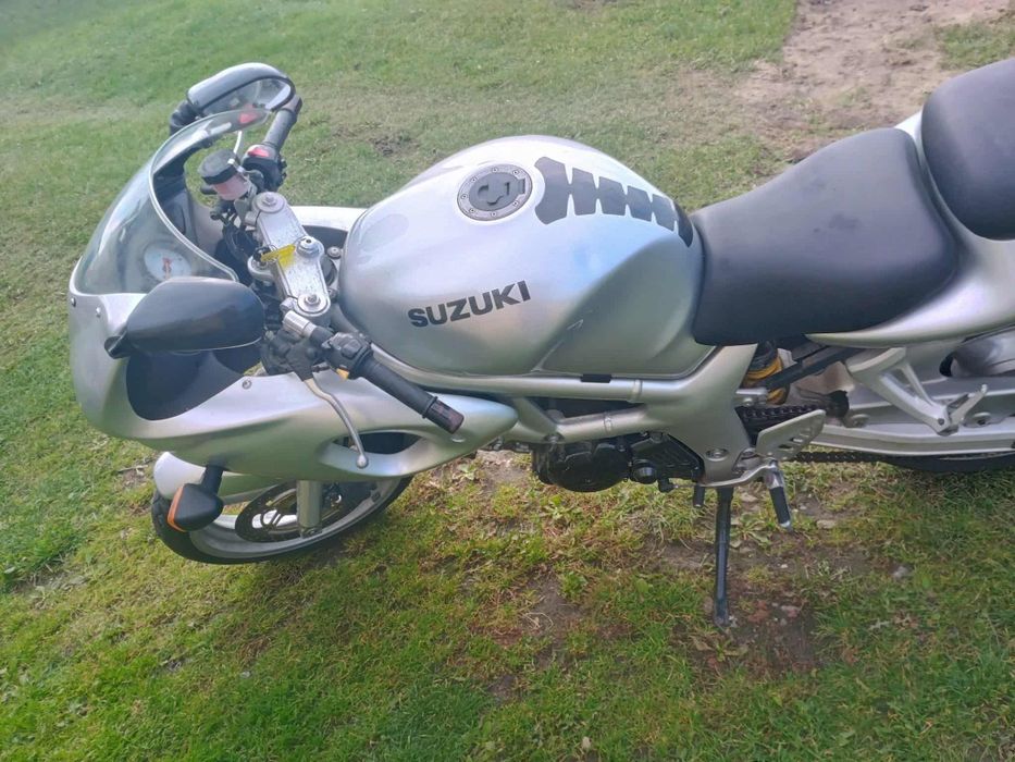Suzuki sv650, 99-02 wydech licznik stelaż przełącznik lusterka tarcze