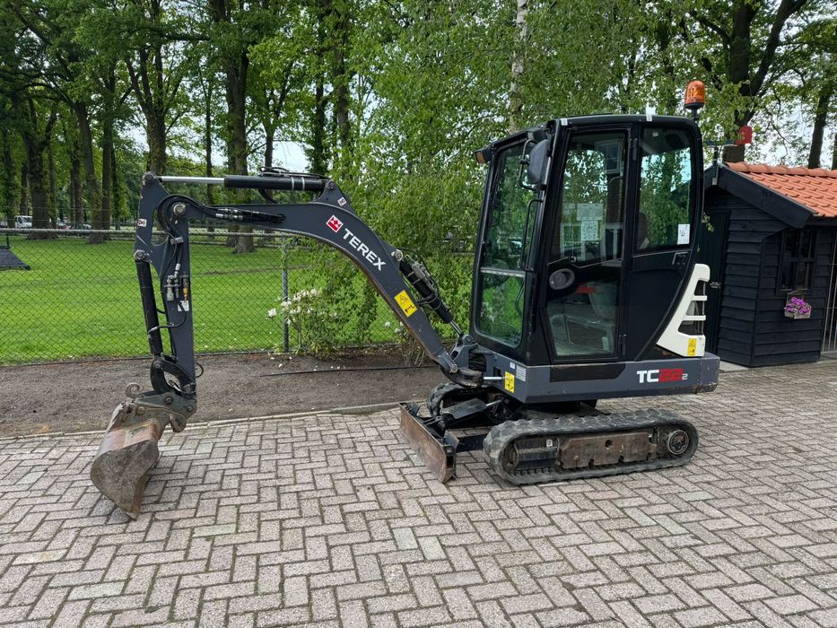 Minikoparka Terex TC22  Sprowadzona 2x Łyżka