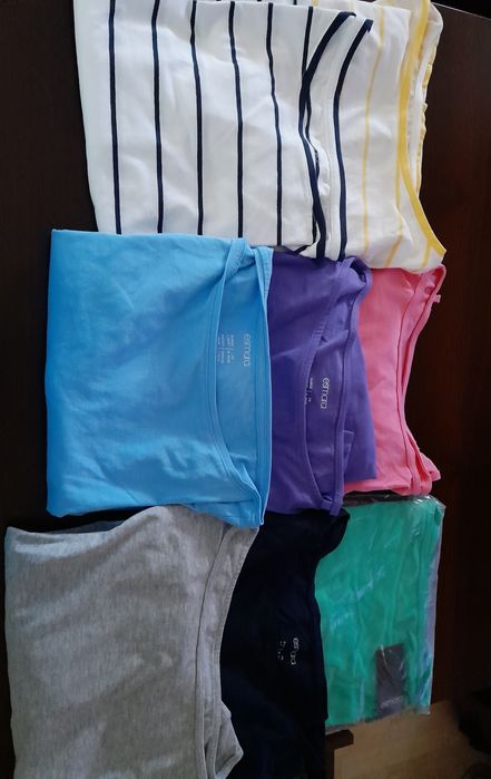 Bluzka damska bawelna 3/4 rekaw