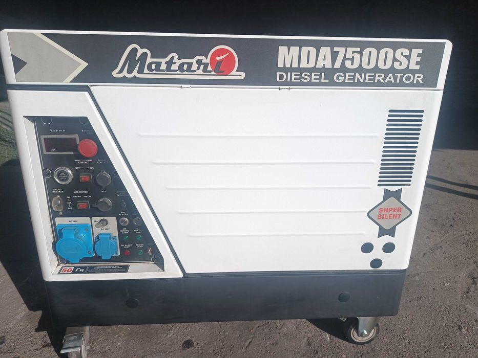 Дизельний генератор MATARI MDA 7500SE 7.5 кВт
