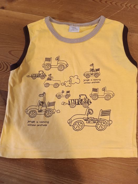 2 podkoszulki dla chłopców