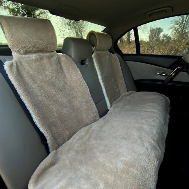 Хутряні накидки, автонакидки на сидіння, чохли хутряні