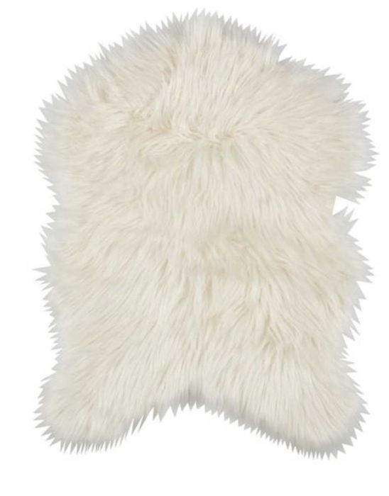 Килим білий (є і рожевий) шт.хутро,габ 50*70см,новий,Акц,Цін-399 грн