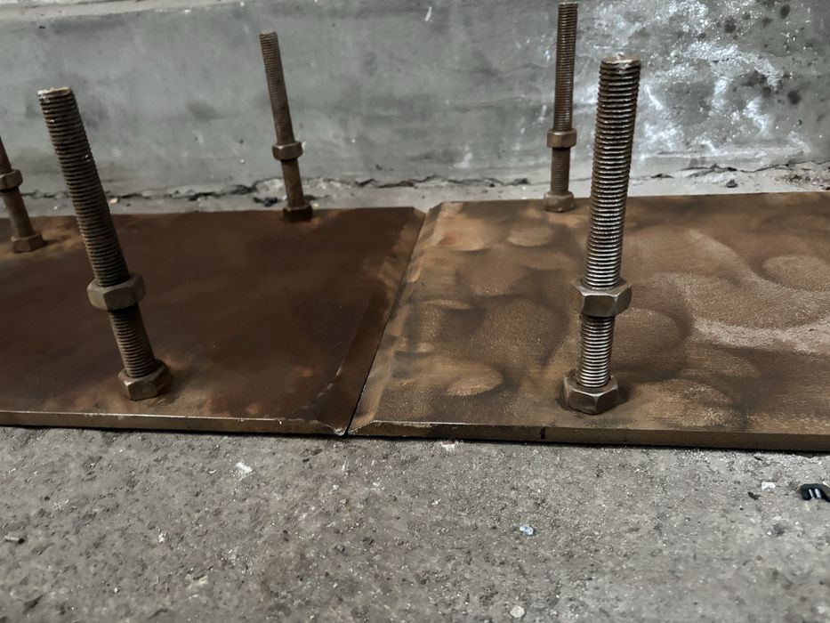 Плиты для вала фуганка рубанка толщ 1.2 см вес 25 кг одна