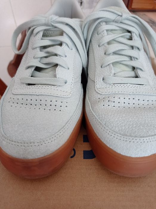 Sapatilhas Reebok mulher (em pele)