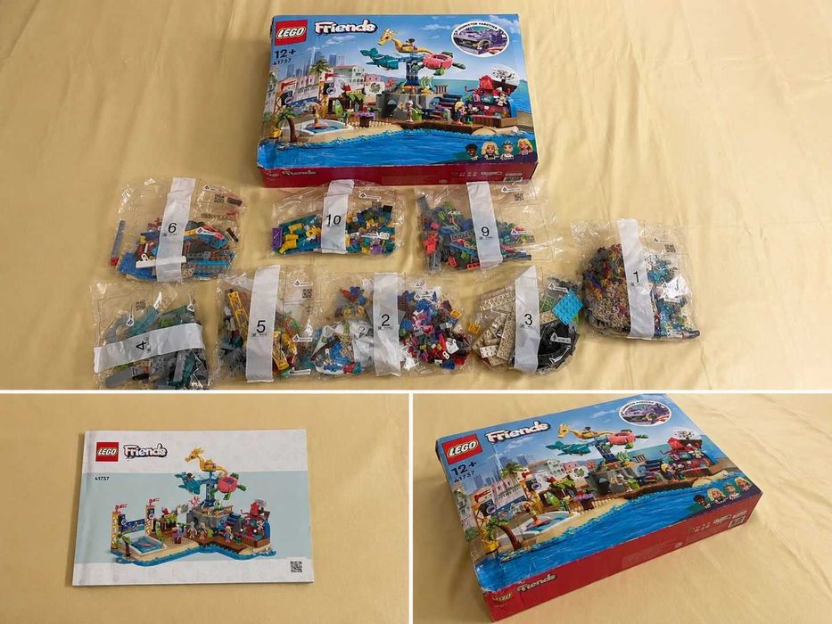 Продам LEGO Friends 41737 — Beach Amusement Park / Парк розваг на пляжі.