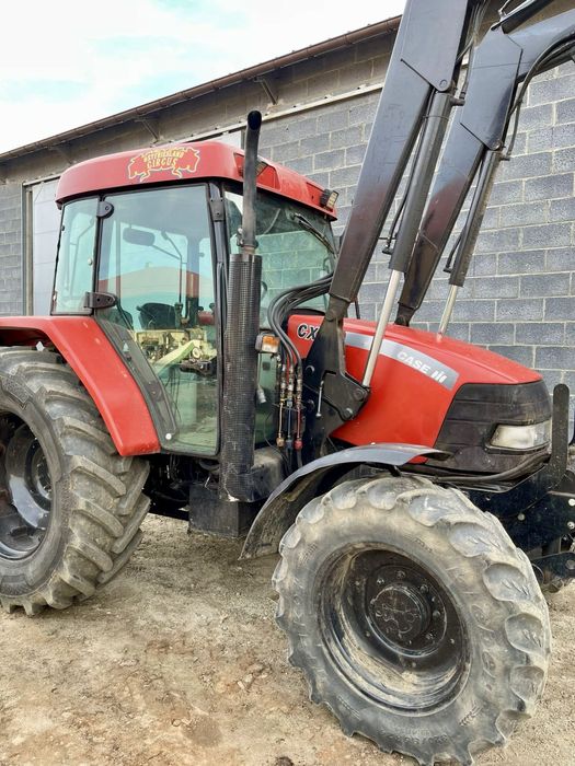 Case CX90 z turem, pneumatyka