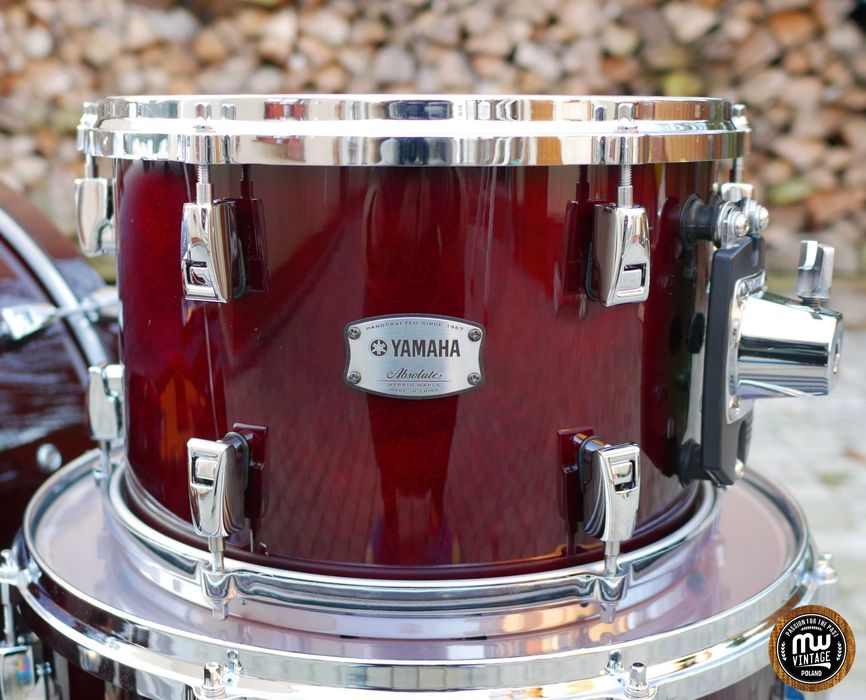 ‼️ Perkusja Yamaha Absolute Hybrid Maple 22", 12", 16" Walnut ‼️
