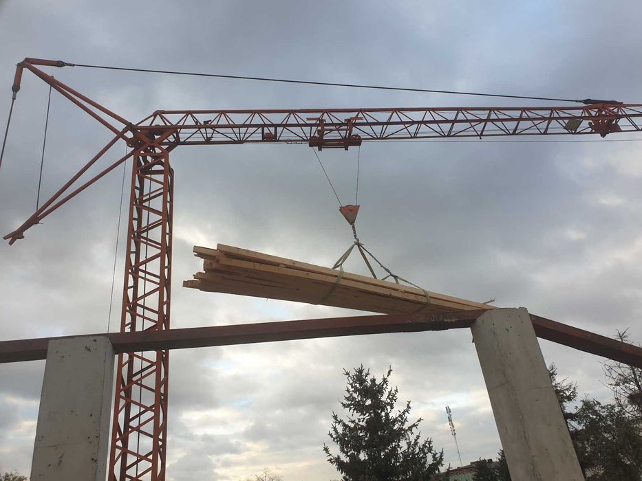 Кран башенний самоскладний