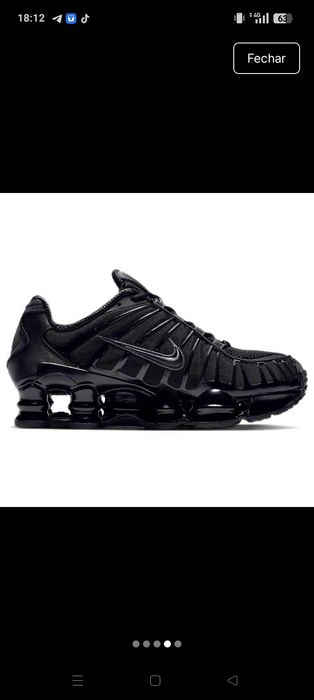 Nike Shox TL pretas