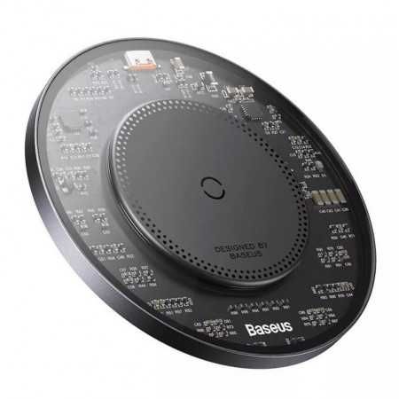 Беспроводная зарядка Iphone і Google Pixel 8Pro Baseus 15W безпровідна