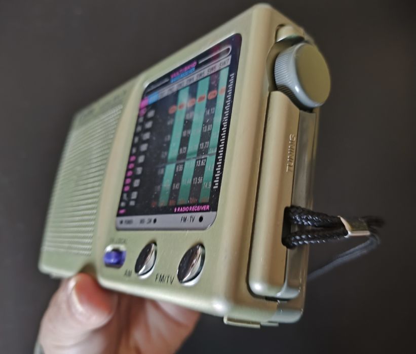 Rádio portátil vintage