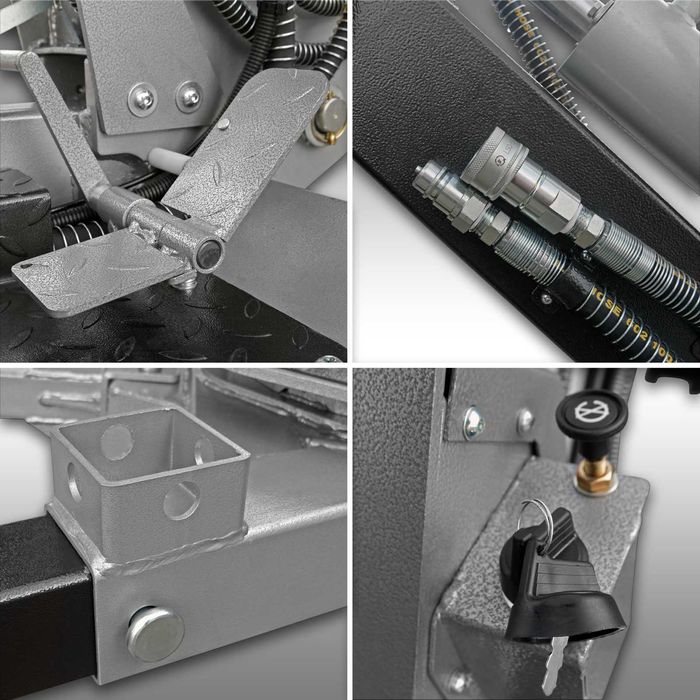Mini escavadora rotativa com motor a gasolina