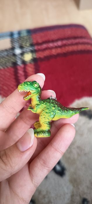 Zestaw 2 breloków dinozaury