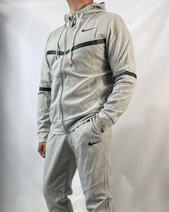 Чоловічий костюм Nike | Діагональ | Сірий  | L-4XL | Туреччина