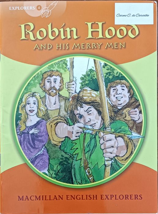 Livro de Inglês - Robin Hood And his merry men - Explorers  4