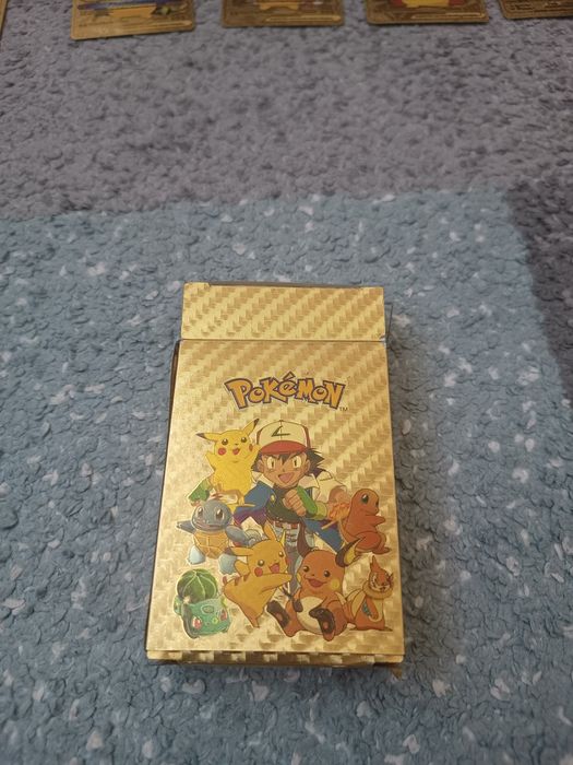Rzadkie złote karty pokemon