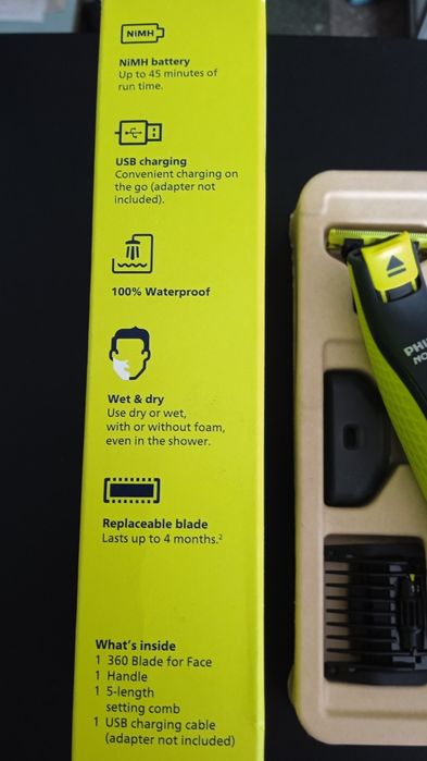 Тример Philips OneBlade 360