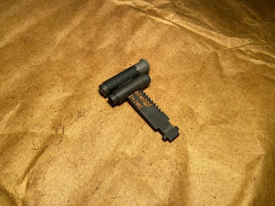 Прицільна планка з бічною поправкою для РПК-74, РКК ручного кулемету