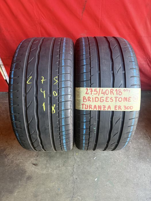 Pneus RFT 275/40/18 Bridgestone semi novos