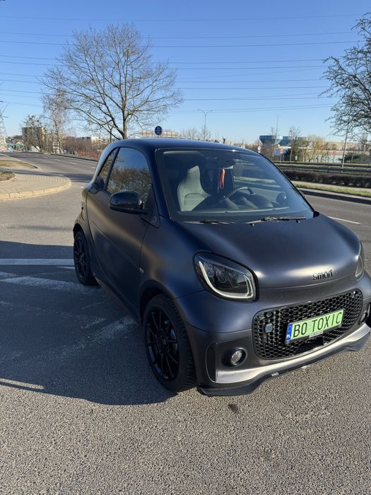 SMART EQ brabus elektryk matowy zamiana