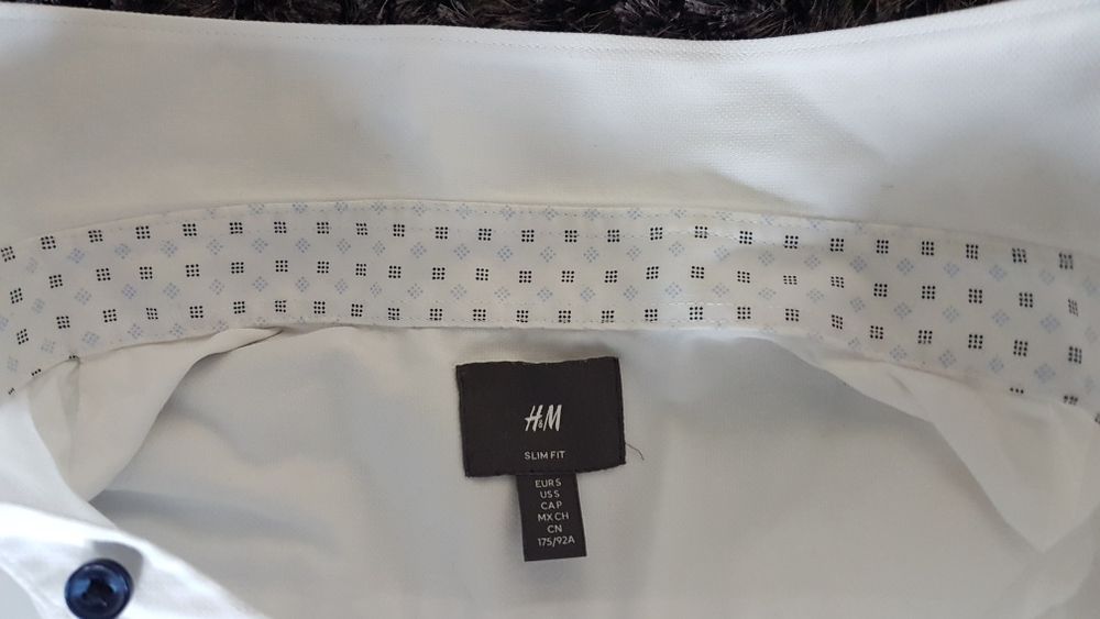koszula biała hm j.nowa