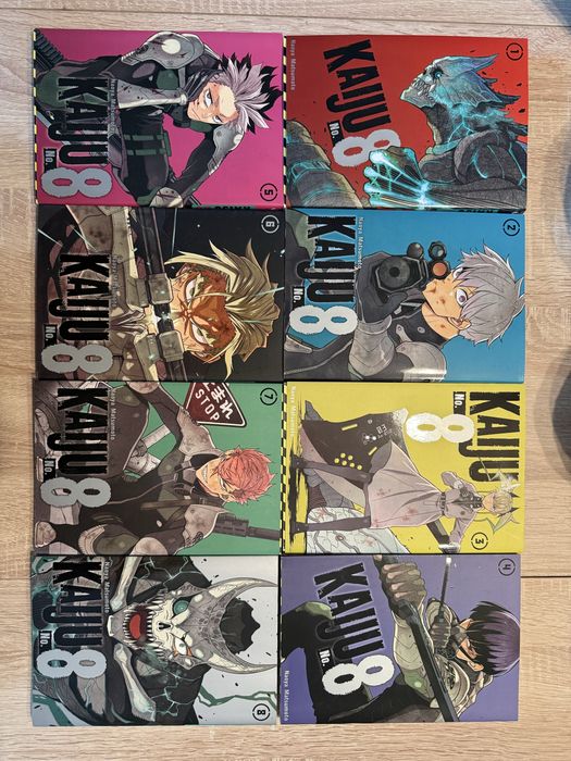 Manga „Kaiju No. 8” Tom 1-8 | Naoya Matsumoto | Wydawnictwo Studio JG