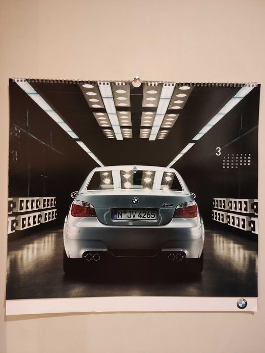 Kalendarz BMW 2005, 58 x 54 cm.