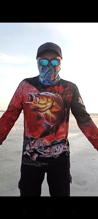 Футболка для рыбалки