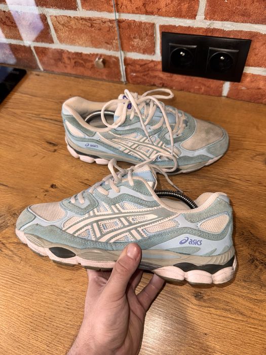Asics gel-nyc w kolorystyce „Cream/Arctic Sky