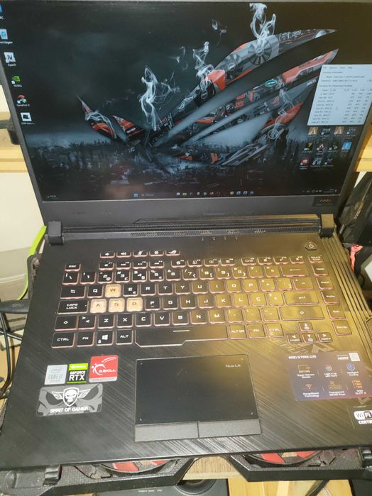 Asus Rog Strix G15 G512LV  i7-10870H  40GB RAM