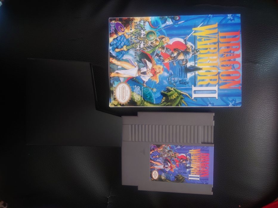 Dragon Warrior II (NES) в коробке
