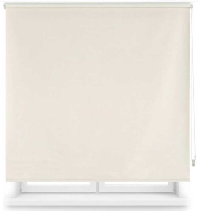 Cortina de rolo blackout - tamanho (cm) 180x190 e 170x190 - Bege