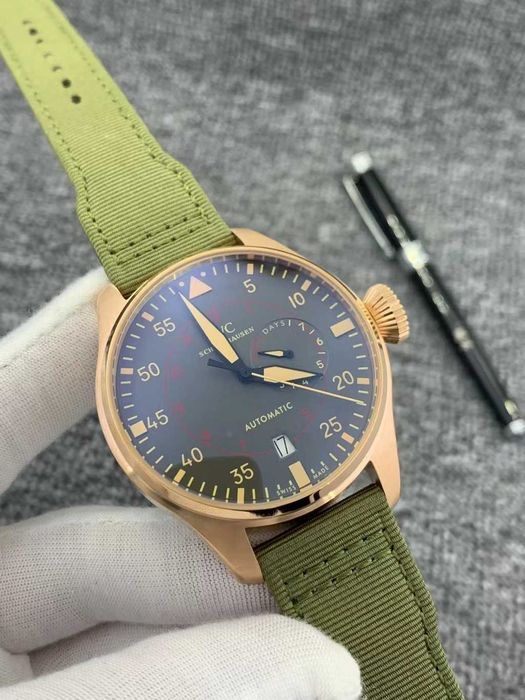 Годинник автоматичний IWC pilot schaffhausen подвійна