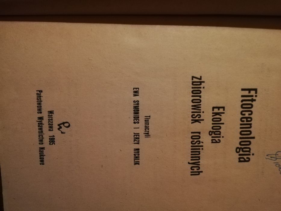 Książka 1985 Fitocentologia