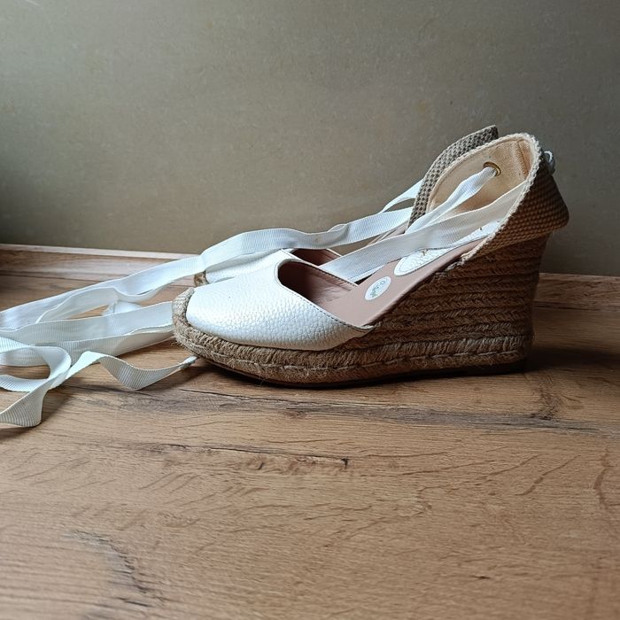 Espadryle na koturnie