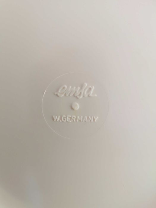 Travessa de petiscos em plástico rígido Emsa – anos 70 / 80