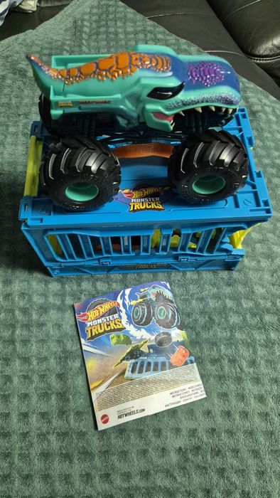 Hot Wheels Monster Trucks Kaskaderski Mega Wrex