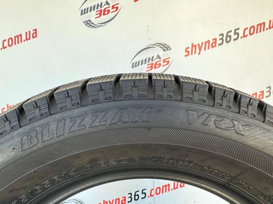 175/65 r14 bridgestone blizzak vrx 8mm шини бу зима