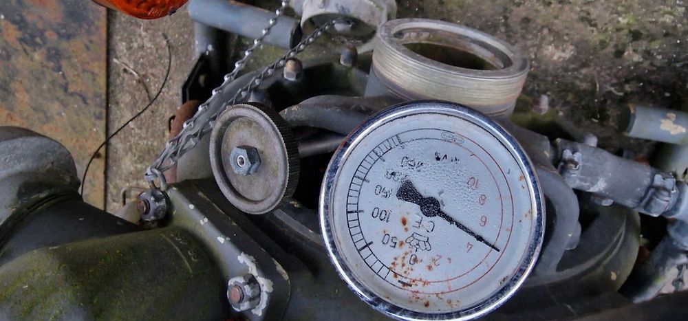 Pompa wody strazacka silnik garbus