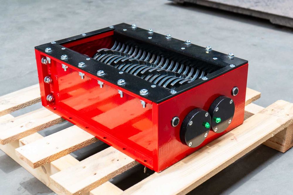 MECHANIZM SHREDDER tnacy REMET SR350 niszczarka rozdrabniacz