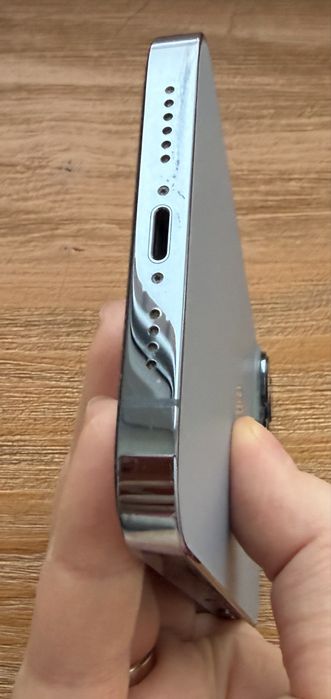 iPhone 13 Pro Max 256GB — голубий (Sierra Blue), задня панель плівка