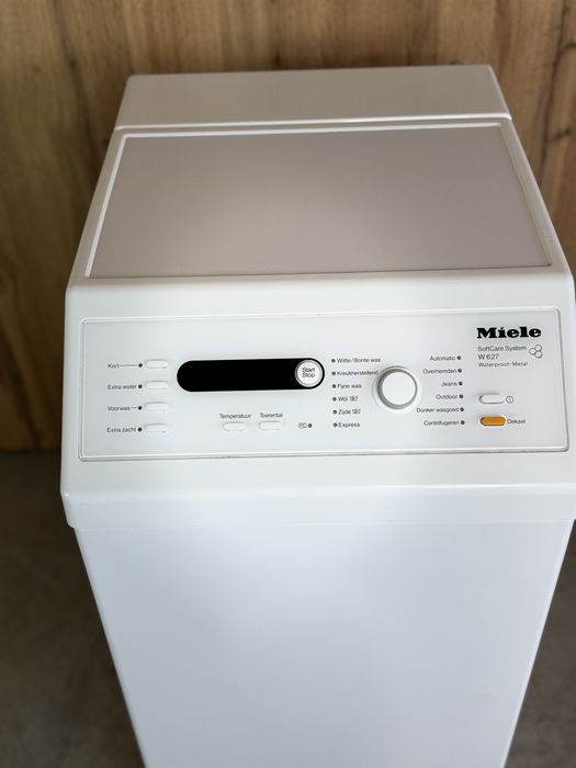 Пральна машина з вертикальним завантаженням SoftCare System W 627 Waterproof Metal