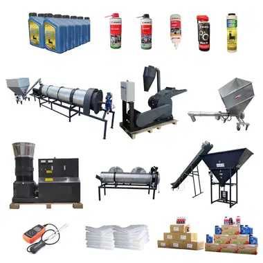 Maxi LINIA PRODUKCJA Eko GRANULAT Peleciarka Suszarnia Młyn Workownica